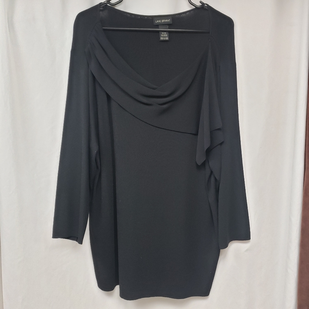 Lane Bryant Black Blouse Size 18/20